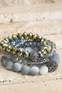 Grey Sky Bracelet Stack