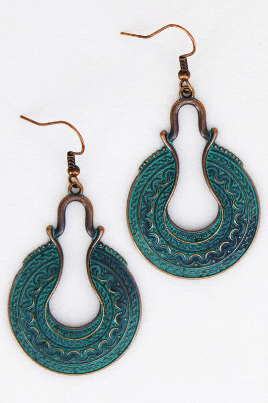 Boho Platina Earring