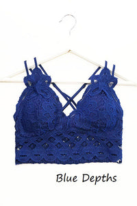 S-L Crochet Bralette - NEW COLORS