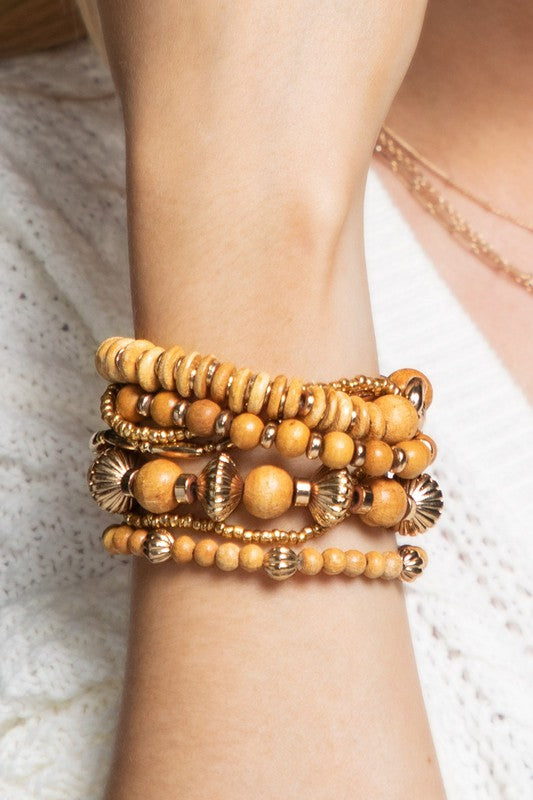 Natural Stone Bracelet Stack