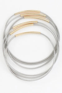 Guitar String Stackable Bracelets