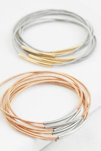 Guitar String Stackable Bracelets