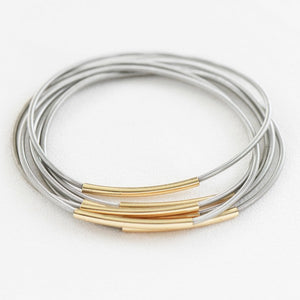 Guitar String Stackable Bracelets