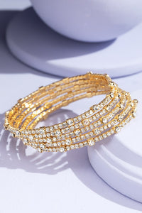 Wrapped Up Bling Bracelet