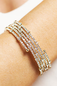 Wrapped Up Bling Bracelet