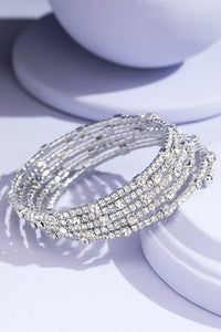 Wrapped Up Bling Bracelet