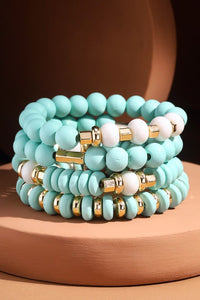 Mint Bracelet Stack