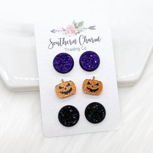 Halloween Themed Triple Earring Set