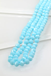 Stunning Sky Blue Glass Beads