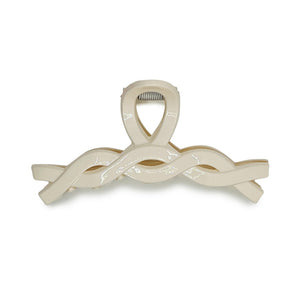 Braided Criss Cross Claw Clip - Assorted