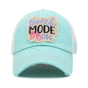 Beach Mode On Hat