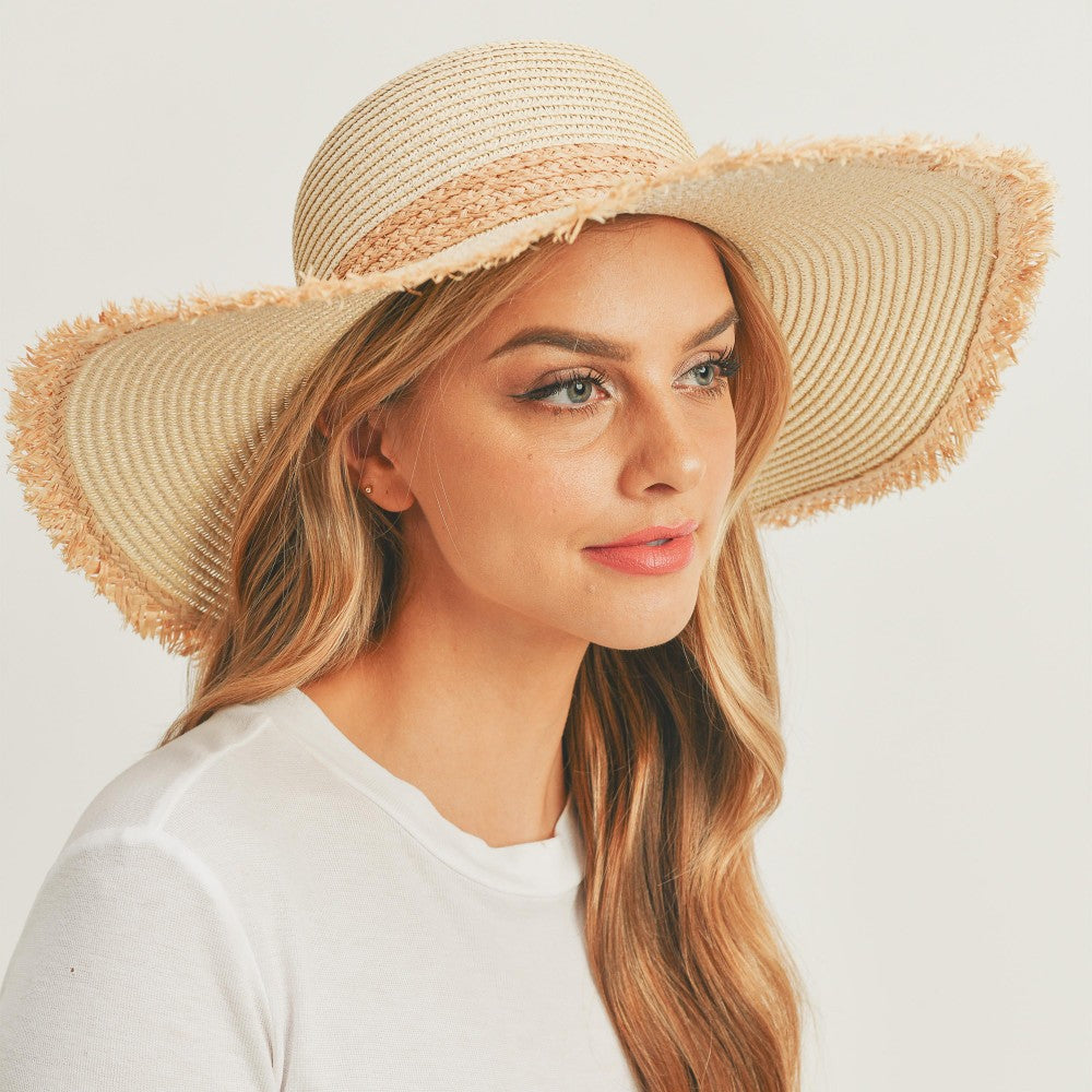 PRE ORDER Fringe Straw Sunhat