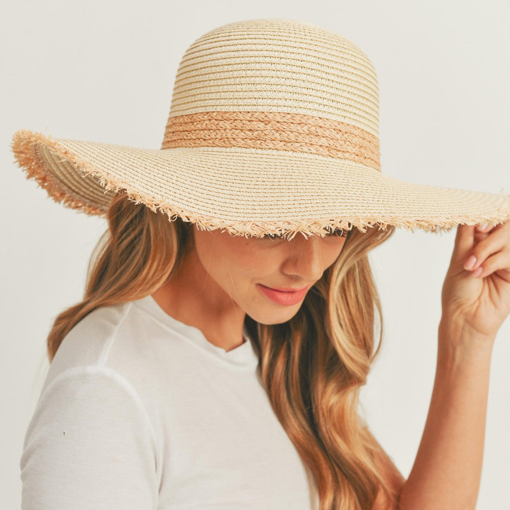 PRE ORDER Fringe Straw Sunhat