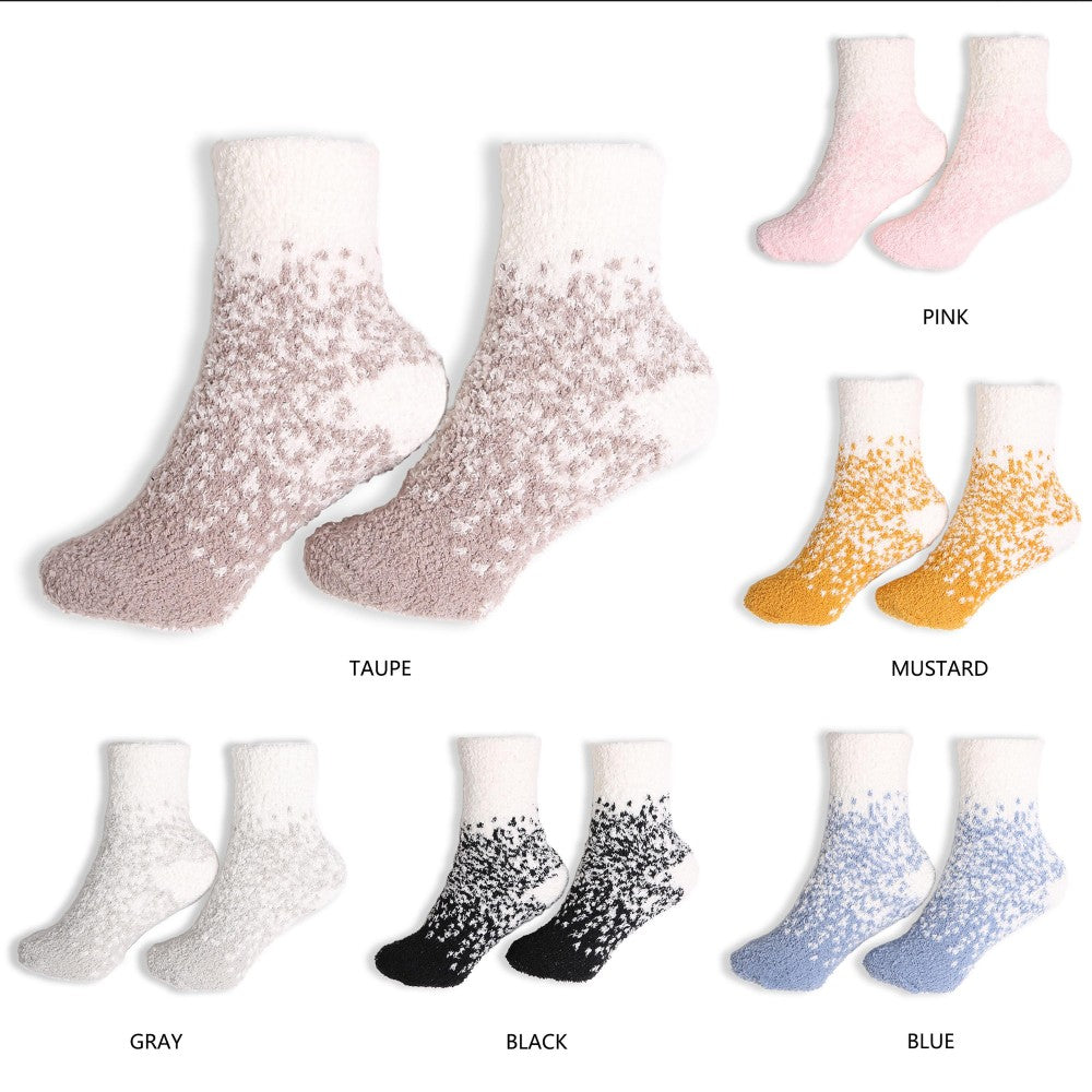 Ombre Comfy Luxe Plush Socks