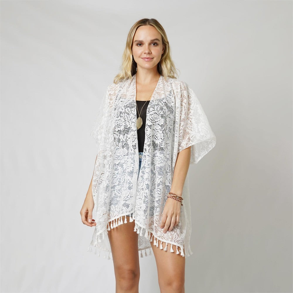 PRE ORDER Floral Lace Kimono