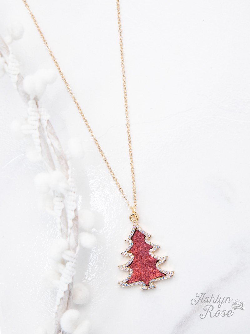 Christmas Tree Necklace