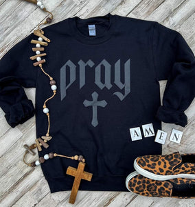 Pre-order Pray Puff Sweatshirt