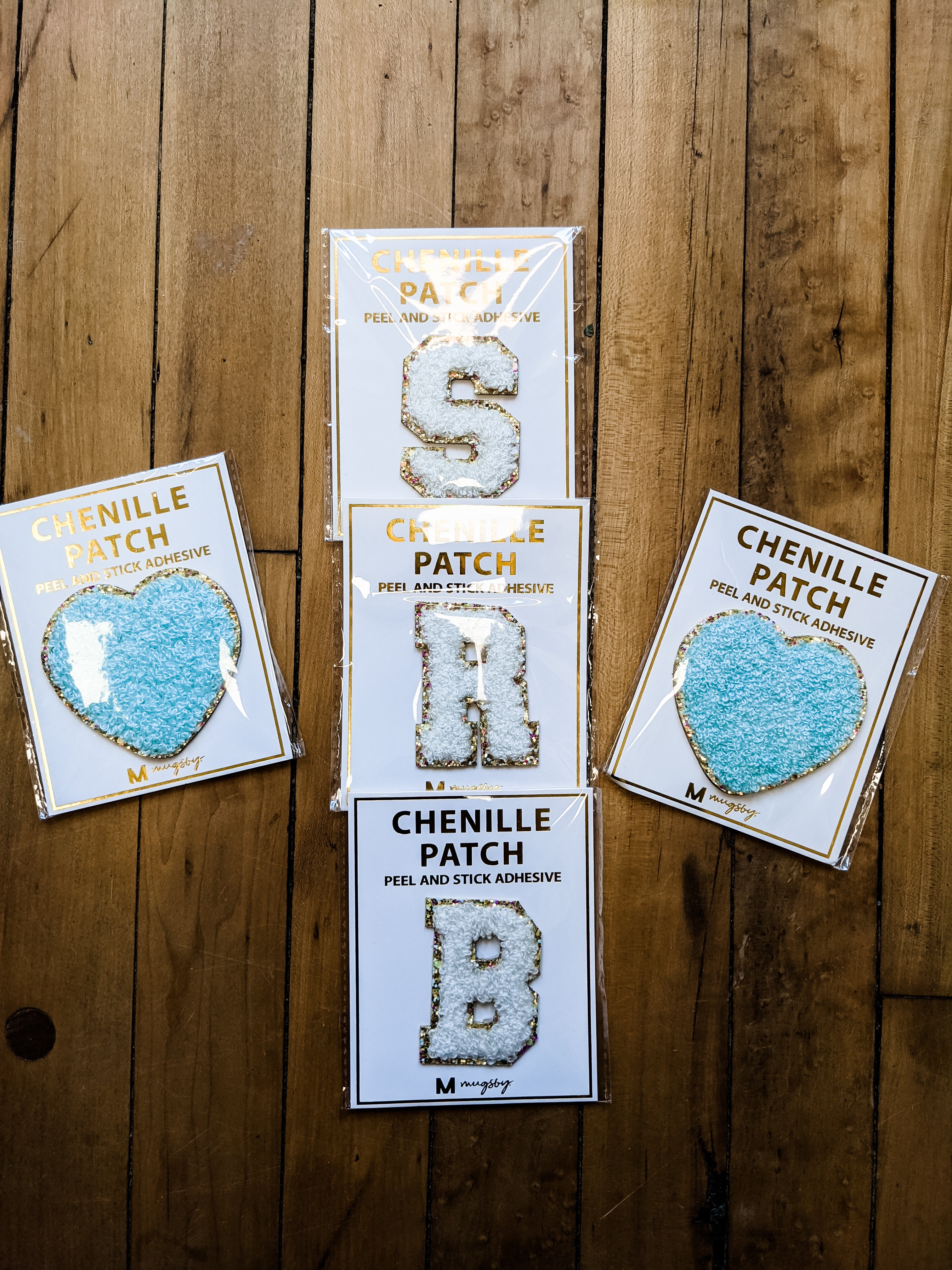 Chenile Patch Letters