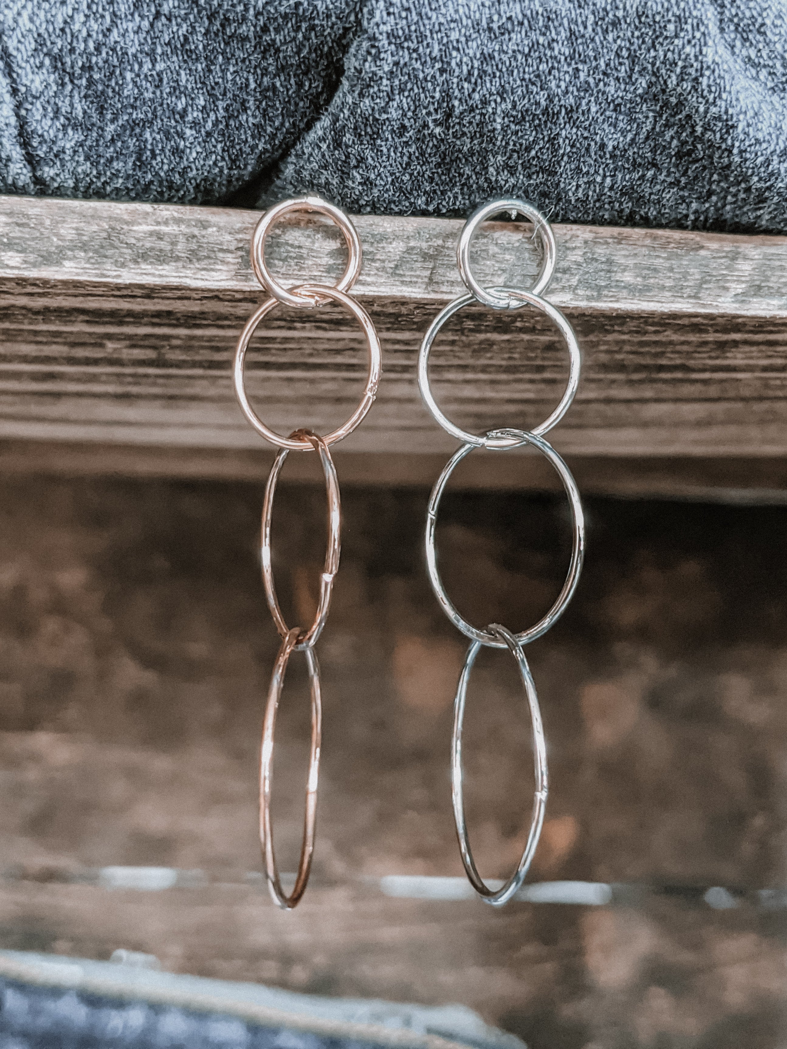 Infinity Circle Earring