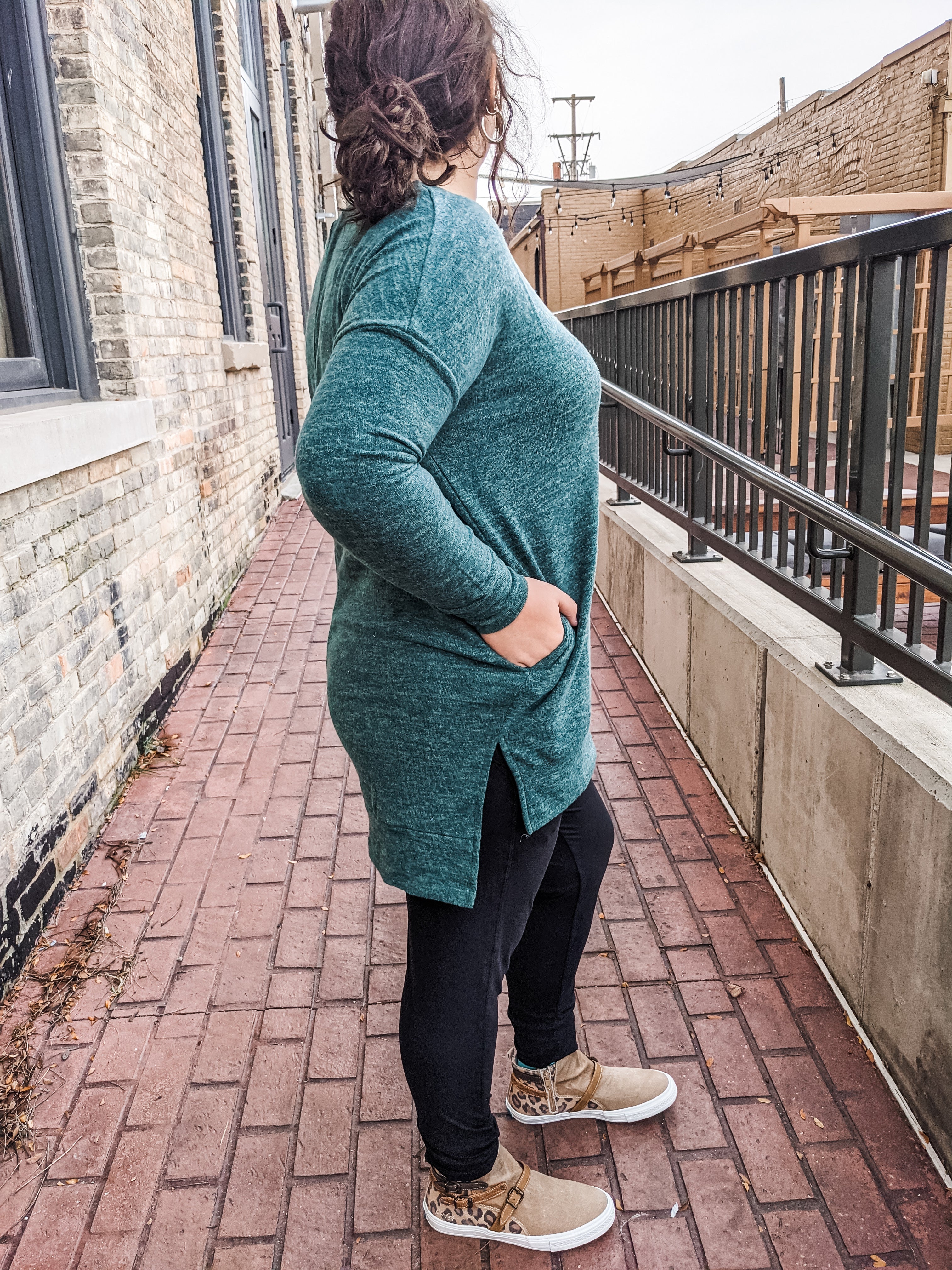 Cozy Up Tunic Top