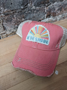 Be the Sunshine Coral Hat