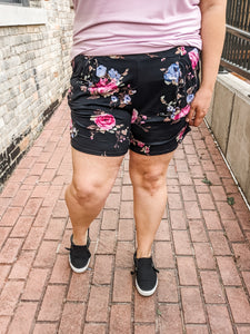 Floral Slimming Short