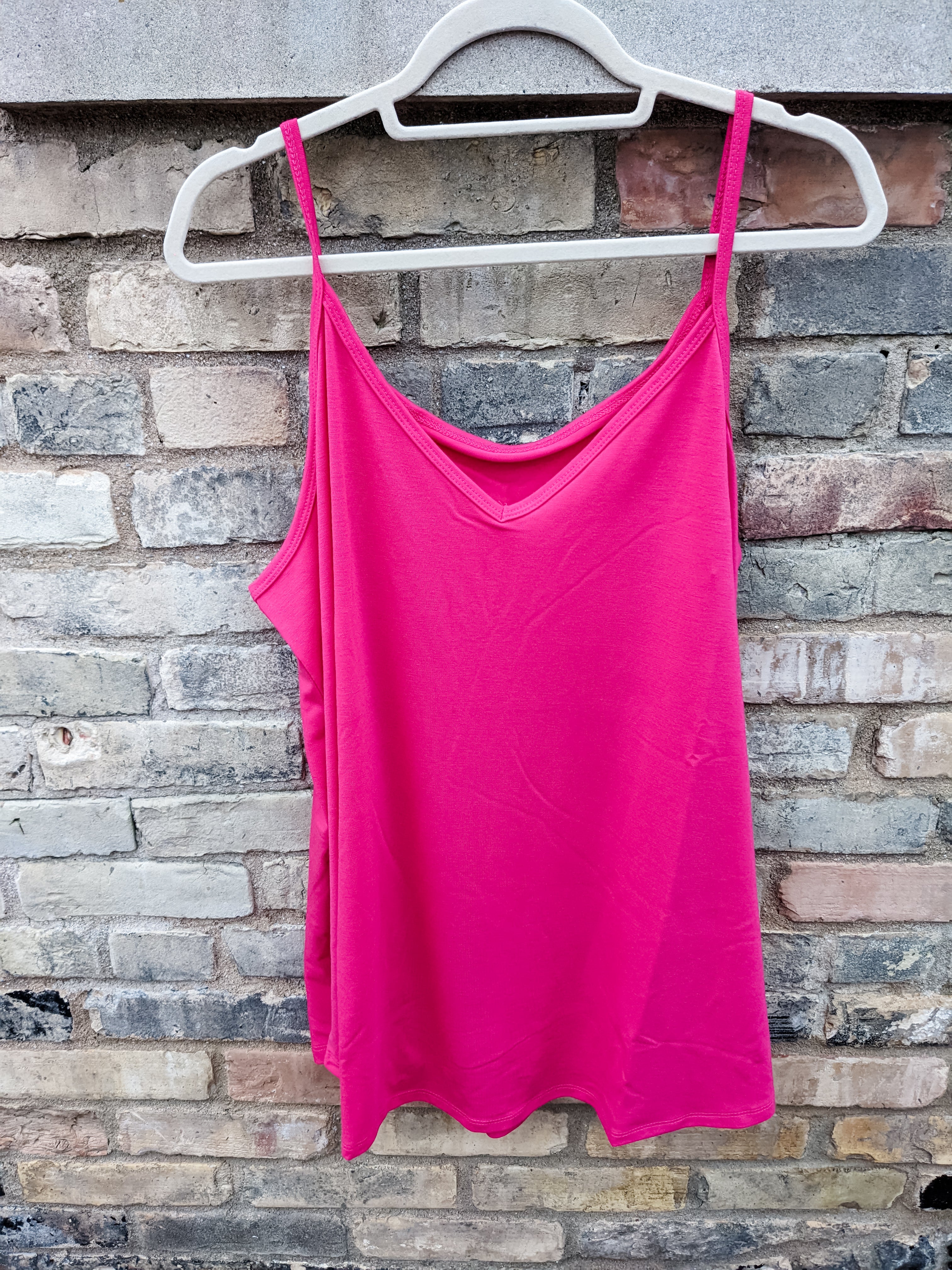 Deep Pink Reversible Tank