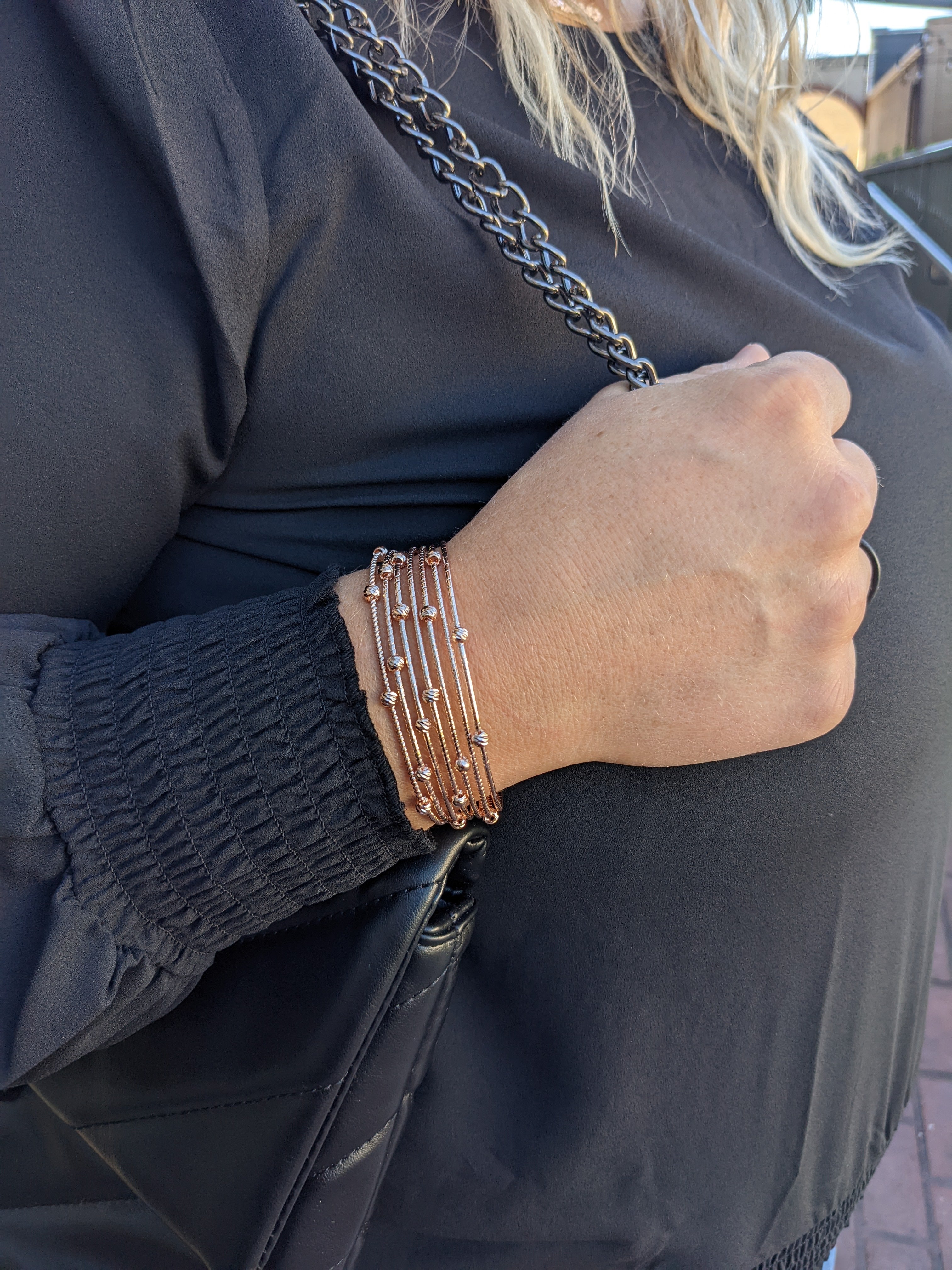 Rose Gold Cuff Bracelet