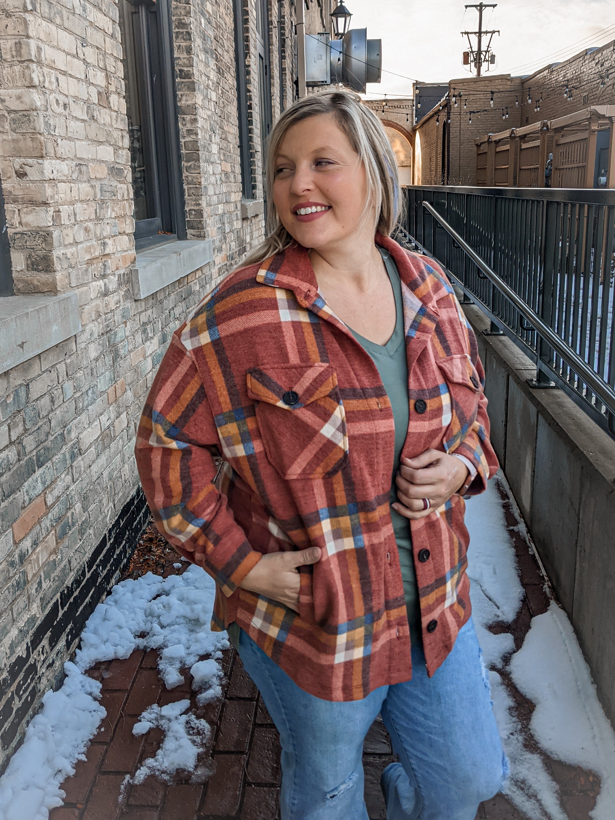 Fireside Plaid Shacket