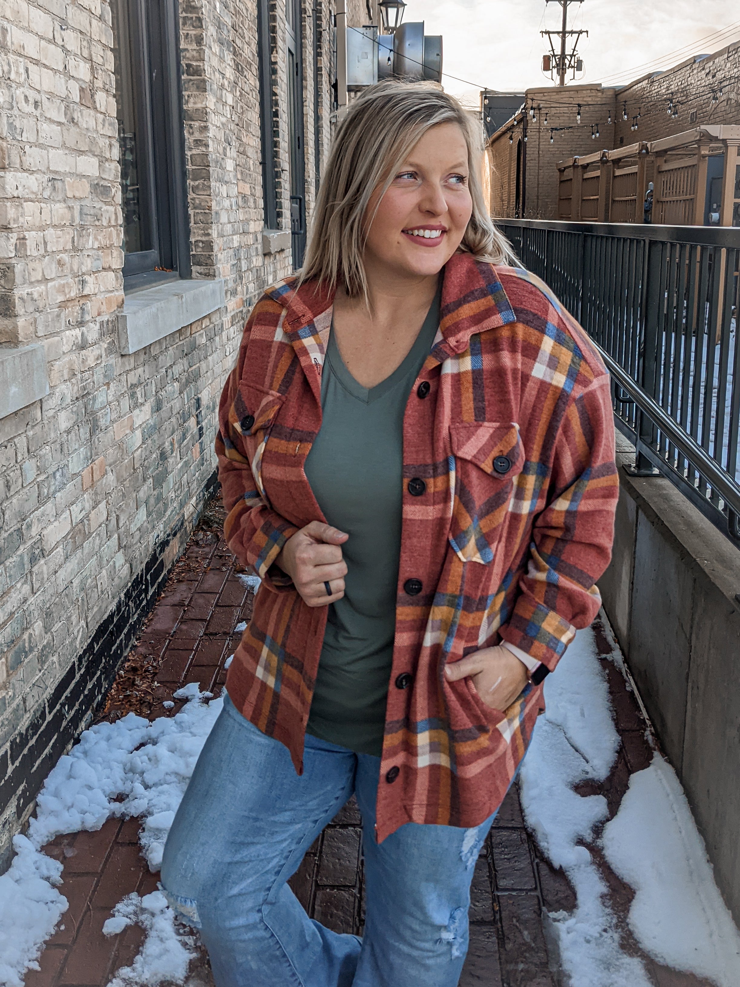 Fireside Plaid Shacket