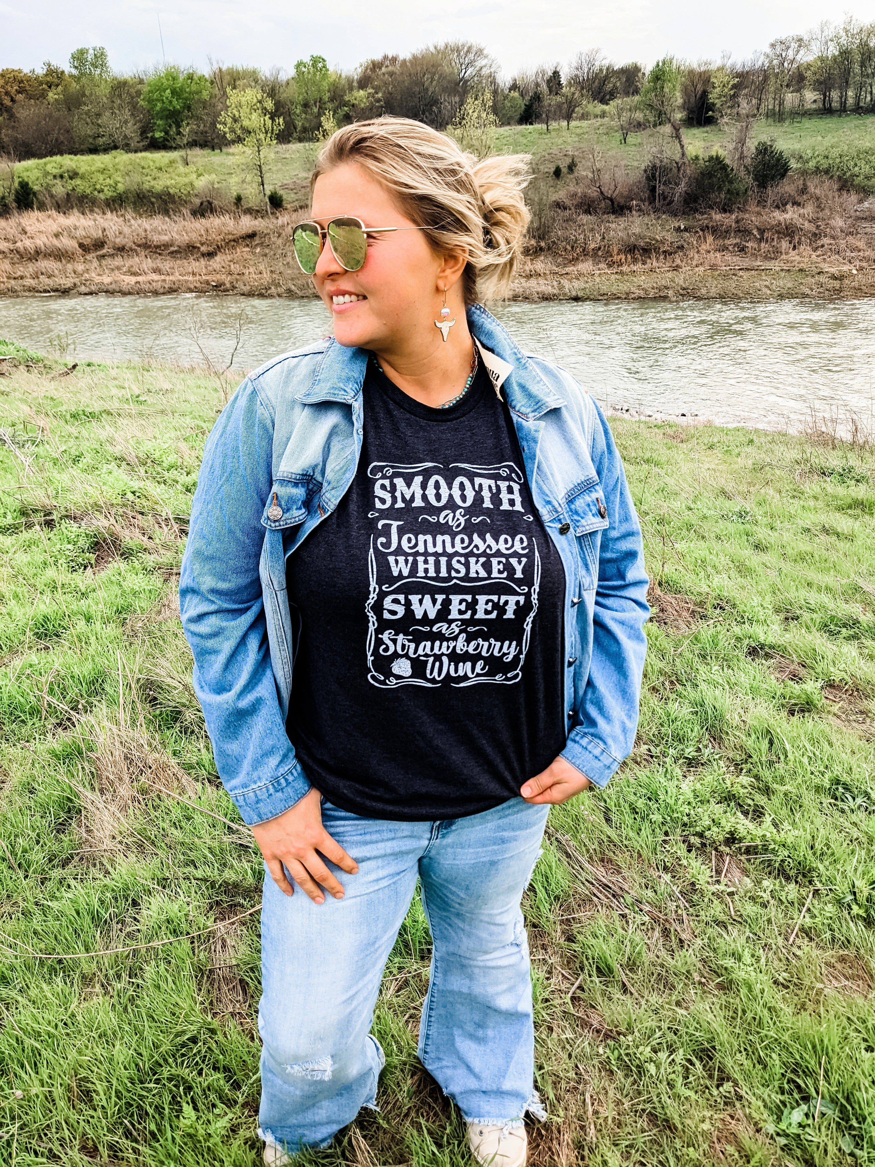 Pre-order Smooth as Tennessee Whiskey Tee