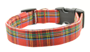 Tartan Plaid Dog Collar