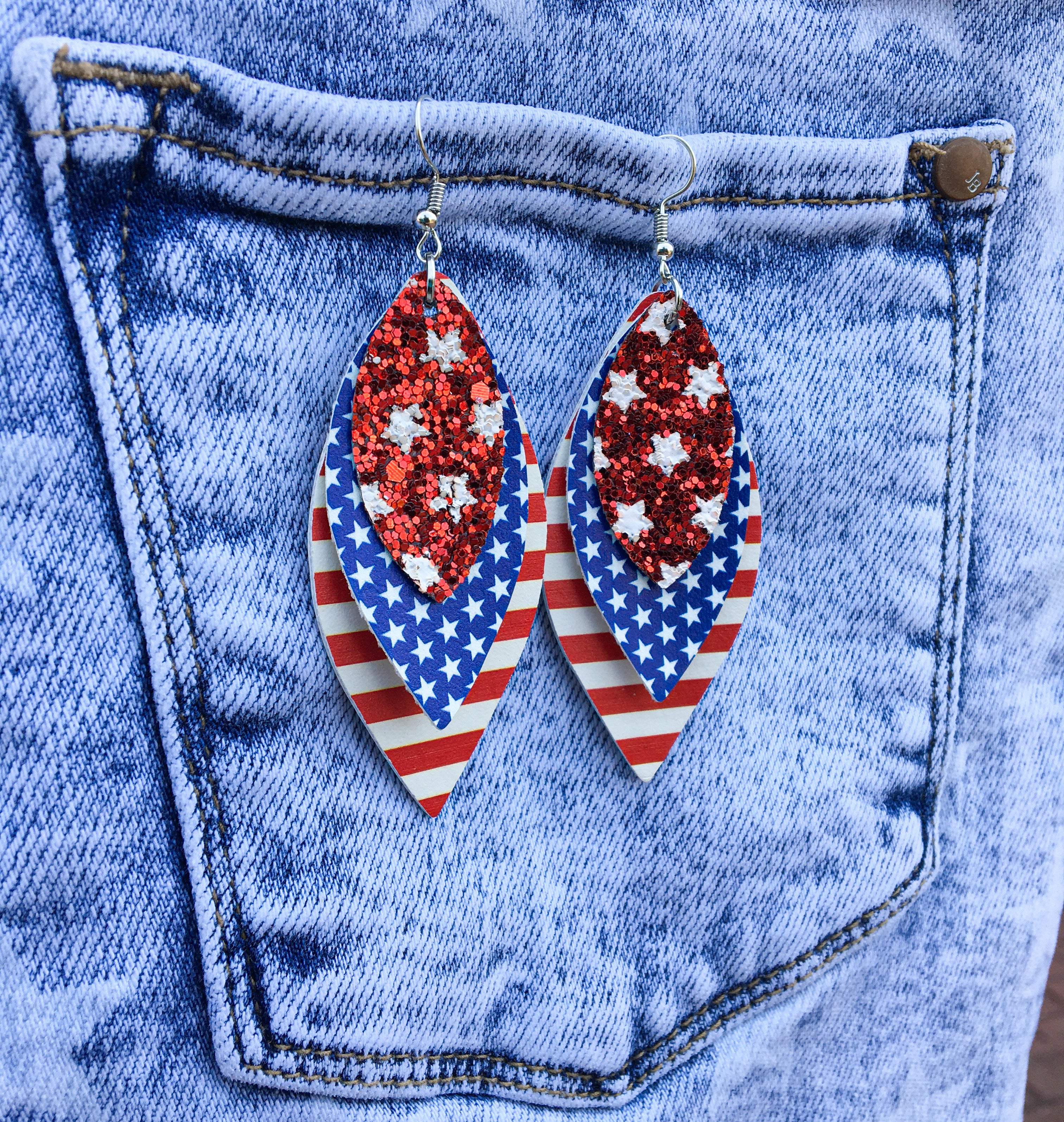 Stars & Stripes Earring