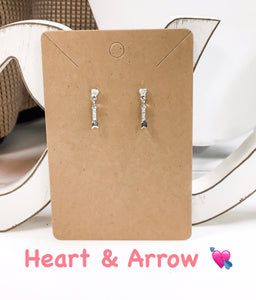 Straight to the Heart Earrings