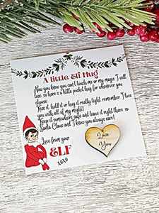 A little Elf Hug Card