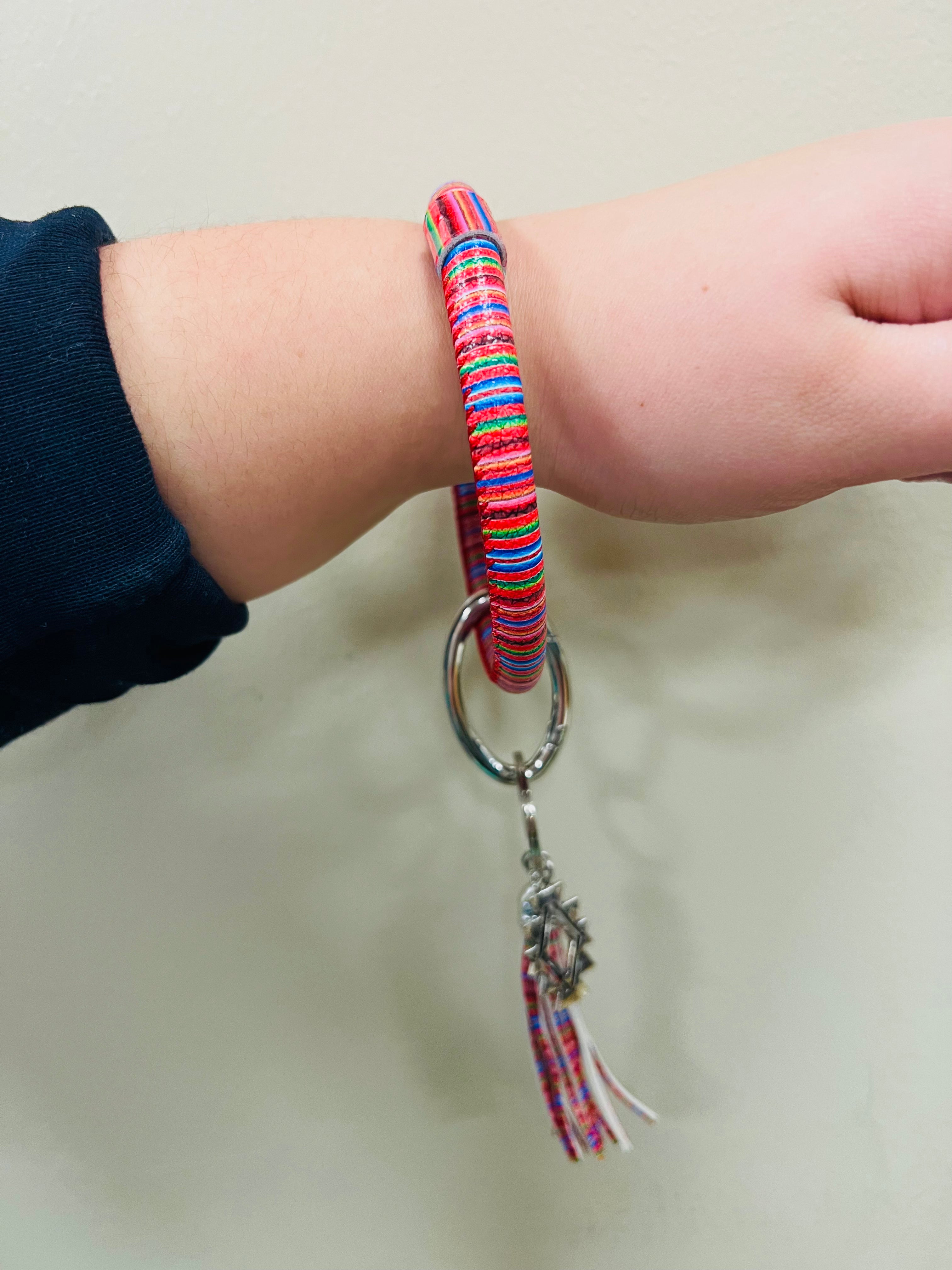 Serape Key Bangle