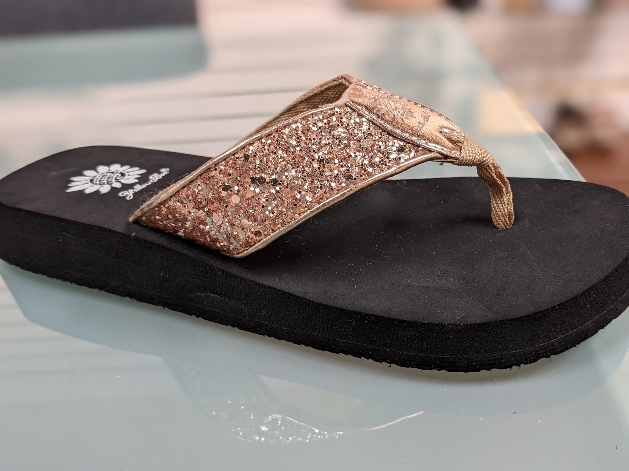 Glitter  Rose Gold YellowBox Sandal