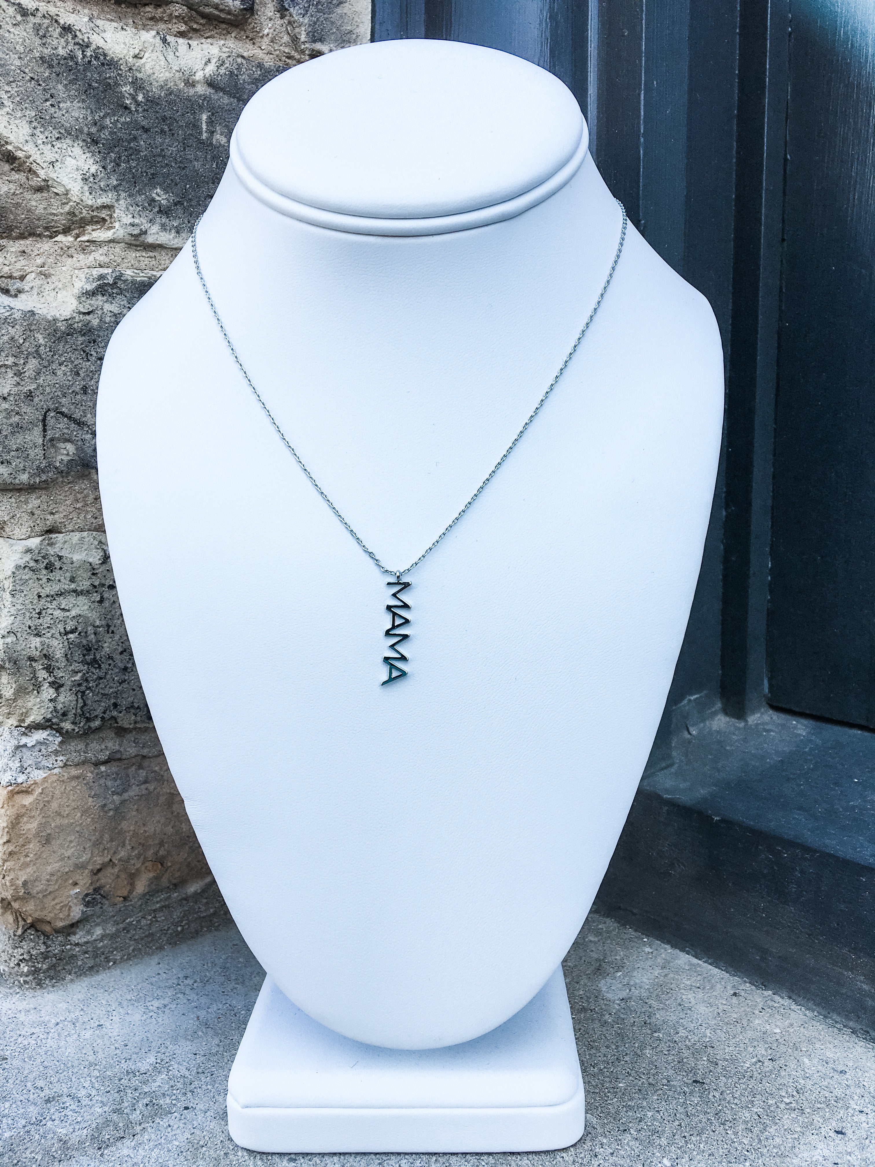 Vertical Mama Necklace