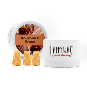 Bourbon & Wood Happy Wax Eco Tin