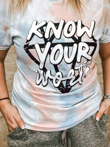 Know Your Worth Tee