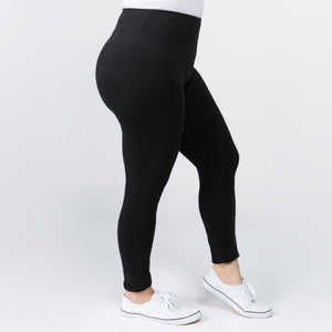 Pre-Order Basic B Black Legging