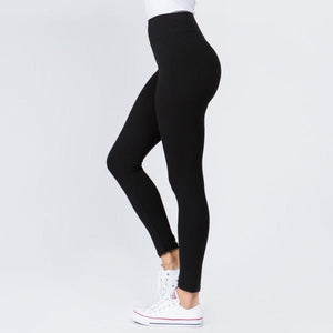 Pre-Order Basic B Black Legging